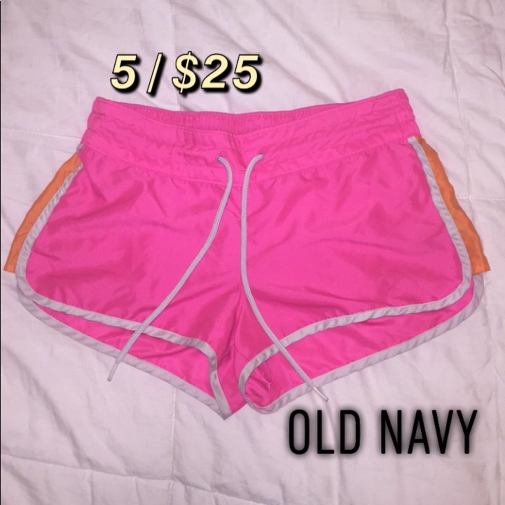 Neon Running Shorts